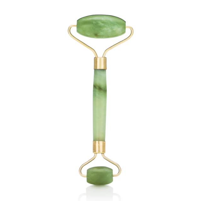Masajeador Facial de Jade – Rodillo Facial Natural para Rejuvenecimiento, Antiestrés y Cuidado de la Piel
