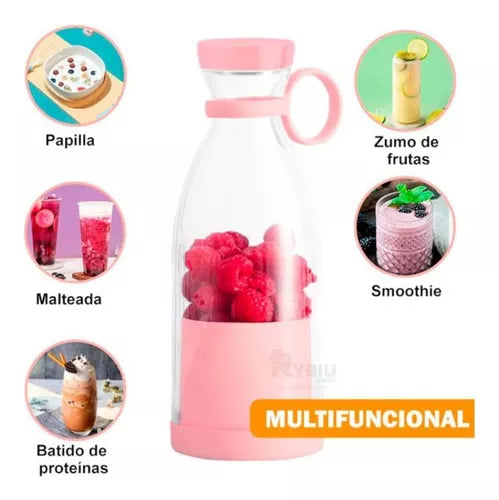 Licuadora Portátil Inalámbrica | Batidos Saludables en Cualquier Lugar
