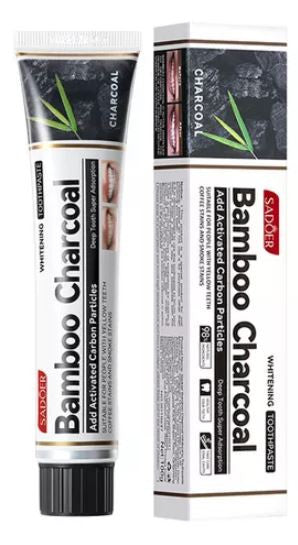 Crema Dental Blanqueadora de Bambú | Pasta Natural Antisarro y Aliento Fresco