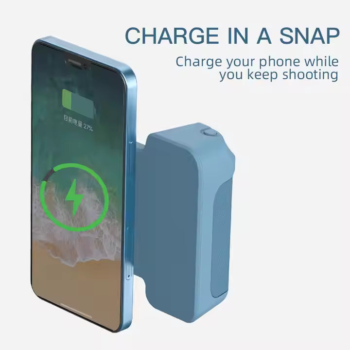 Soporte Magnético para Teléfono – Trípode Giratorio 360° con Estabilidad y Practicidad para Fotos y Videos