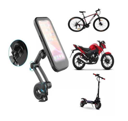 Soporte Universal Celular para Moto – Resistente, Ajustable y Fácil de Instalar Compatible con Todos los Celulares Ideal para Viajes y Rutas